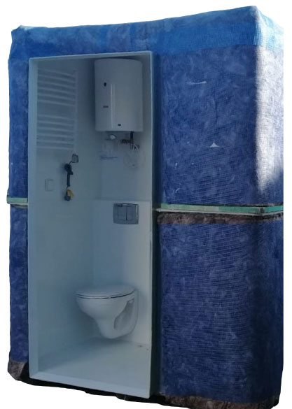 levering Verlichten Proberen Kant-en-klare badkamers gemaakt van duurzaam polyester